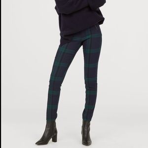 Dark Blue/Green Checked